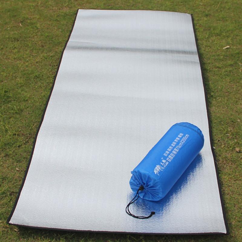 双面铝膜防潮垫加厚户外野餐垫单双人多人大野营帐篷睡垫防水垫