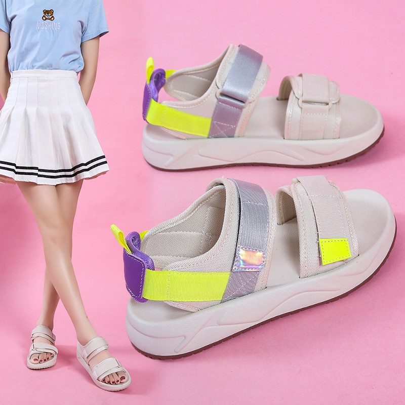 克卜勒夏季女孩凉鞋时尚品牌鞋初中女生鞋子夏天运动鞋中学生女童户外