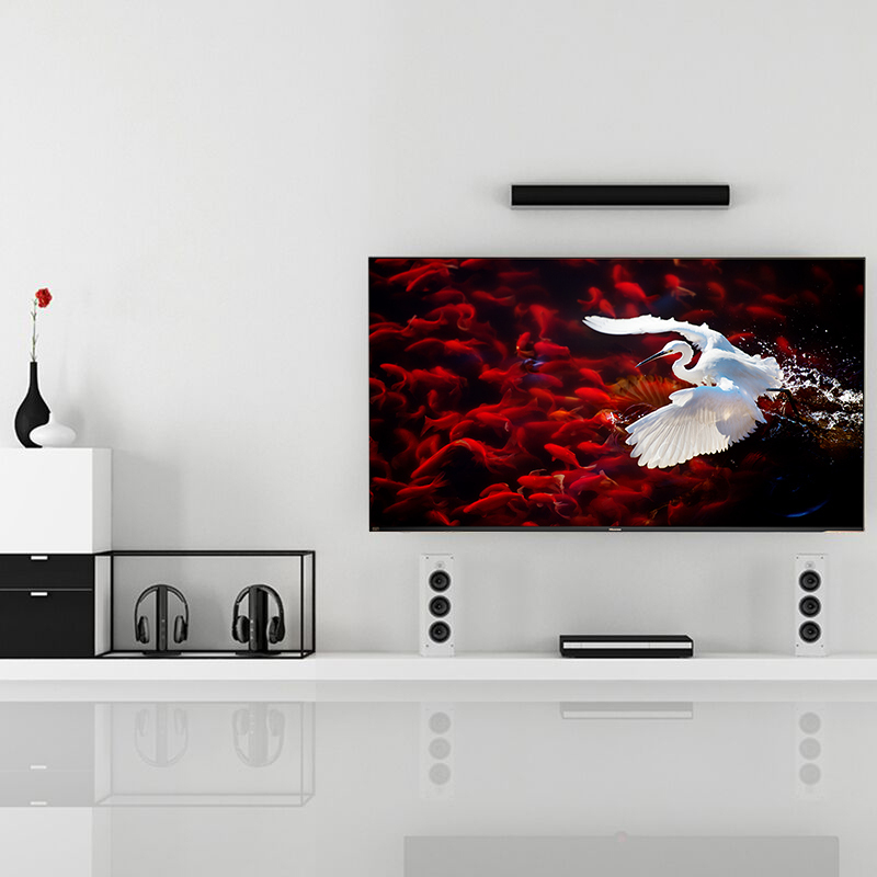 海信(Hisense)电视 H50E7A 50英寸 4K超高清 HDR 超薄无边全面屏 智慧语音 人工智能液晶平板