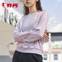 乔丹运动卫衣男女情侣装2022秋季新款圆领长袖T恤男士情侣卫衣女装套头衫潮流休闲服饰长袖运动服女上衣运动服男装卫衣