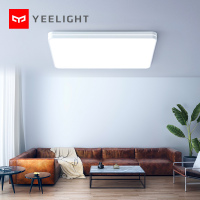 Yeelight极光智能LED吸顶灯卧室客厅现代简约新款长方形灯具灯饰现代简约手机遥控 米家app智能联动