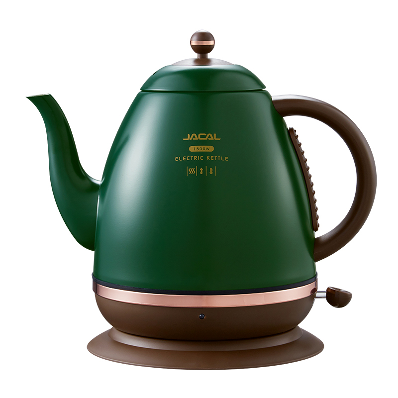 极物GL-301电水壶长嘴电热水壶泡茶冲咖啡复古烧水壶恒温家用304钢1.5L