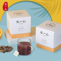 张一元茶叶橙子黑茶果味茶黑茶调味茶下午茶冷泡茶30g(10包)