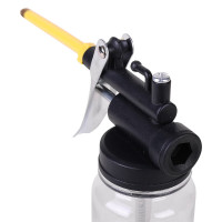 赫德世嘉(HEARDSGA)得力工具 塑料润滑油机油枪金属长嘴高压尖嘴手动注油壶DL2402—250ml