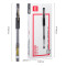 得力(deli) 0.28mm财务专用中性笔 办公用品 全针管12支盒S820