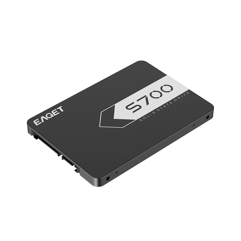 忆捷(EAGET)S700 256G固态硬盘 SATA3 DIY装机金属壳兼容性强2.5英寸