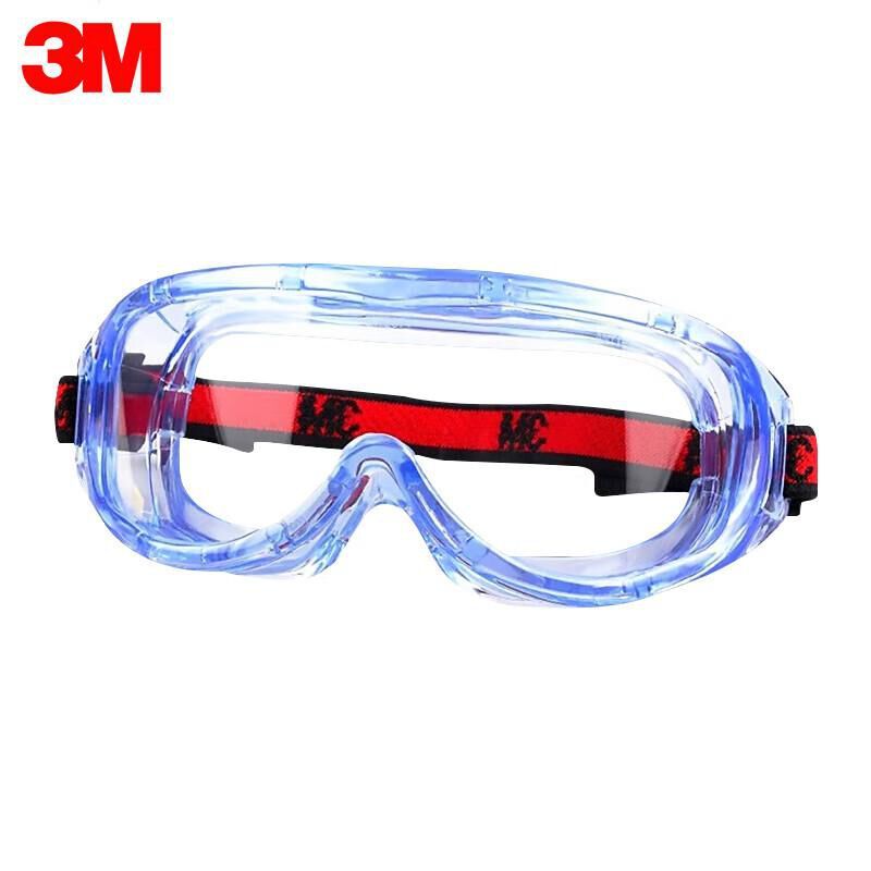 3M 1623AF 防雾防化学、1副/包 聚碳酸酯 透明 副 防护眼镜