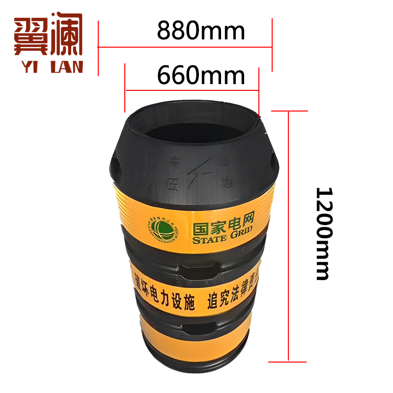 翼澜防撞桶1.2米 个高清大图