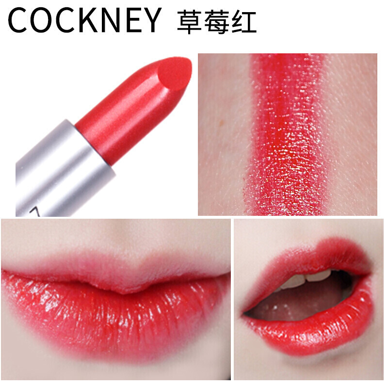 [满199减100]魅可(M.A.C) MAC魅可口红 显色丰润唇膏女士口红口红3g/支 Cockney草莓红