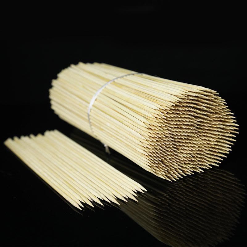 竹签竹签子竹签烧烤整箱竹签麻辣烫油炸串串香油炸小吃签|50厘米*5.0毫米-350支/尖图片