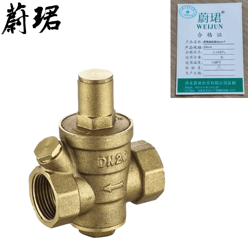 蔚珺牌减压阀20mm个图片