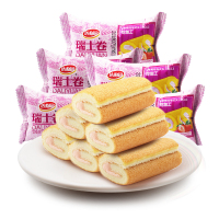达利园瑞士卷草莓味散装5斤休闲零食面包早餐包蛋糕
