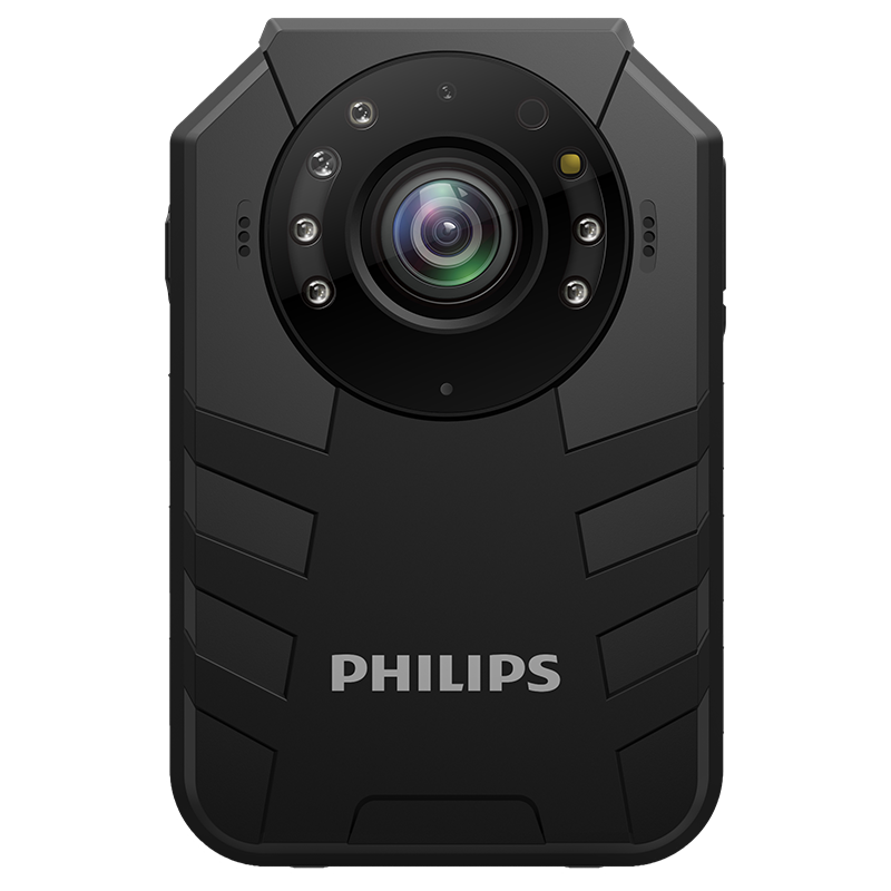 飞利浦(PHILIPS)VTR8400智能语音执法记录仪高清4G执法仪夜视随身录像仪现场无线远程传输单摄像头512G高清大图