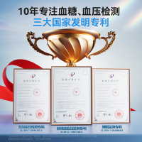dido E10 高精度测血糖血压24小时心电图智能手环血氧心率手表监测仪准老年人健康男运动多功能体温男女