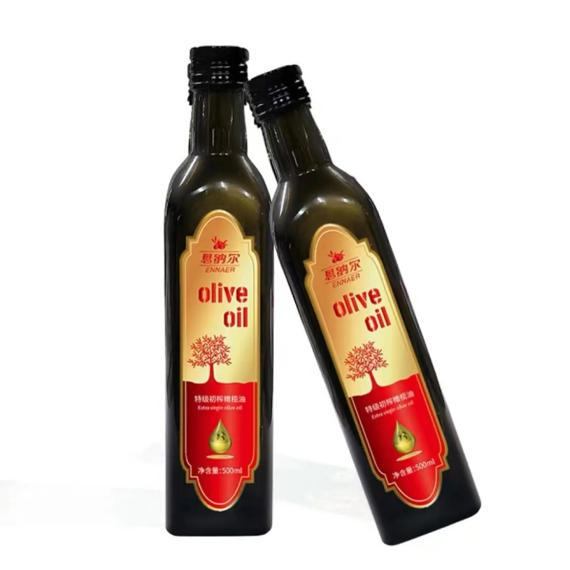恩纳尔欧尚经典礼盒 特级初榨橄榄油 500ml*2高清大图
