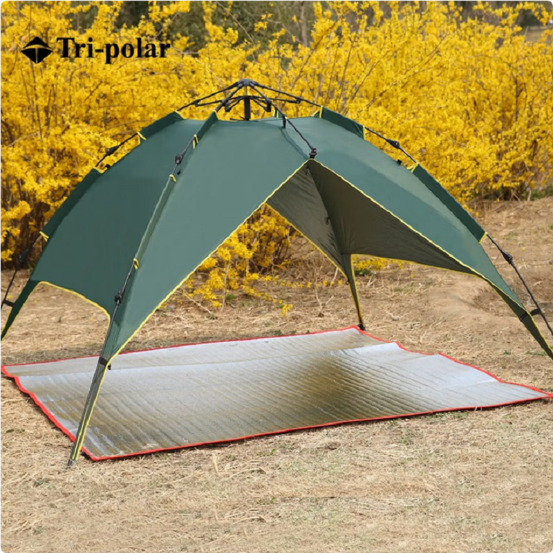 三极户外Tri-polar TP2617液压式自动帐篷内账180*200cm 3-4人(单位:顶) 军绿色高清大图
