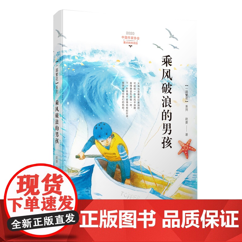 正版童书 乘风破浪的男孩中国好书赵菱一路繁花系列励志故事星辰厨房帝国大水如果星星开满树小学生一三五级儿童课外阅读书高清大图