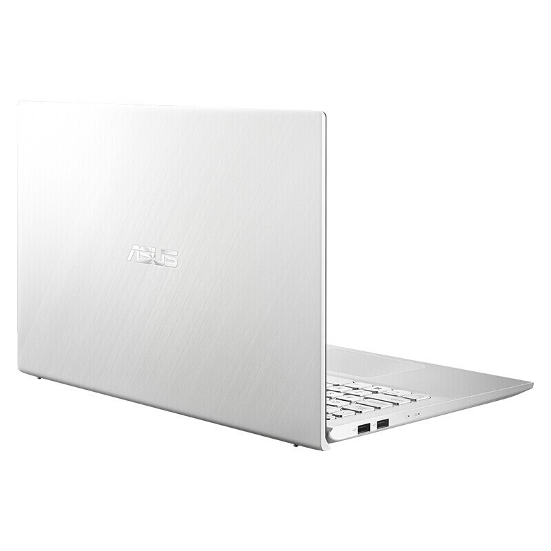 华硕(ASUS)顽石 VivoBook14 V4000 14英寸 全面屏窄边框轻薄笔记本电脑(i5-8265U 8G内存 512GB固态 MX230-2G独显 )银 定制