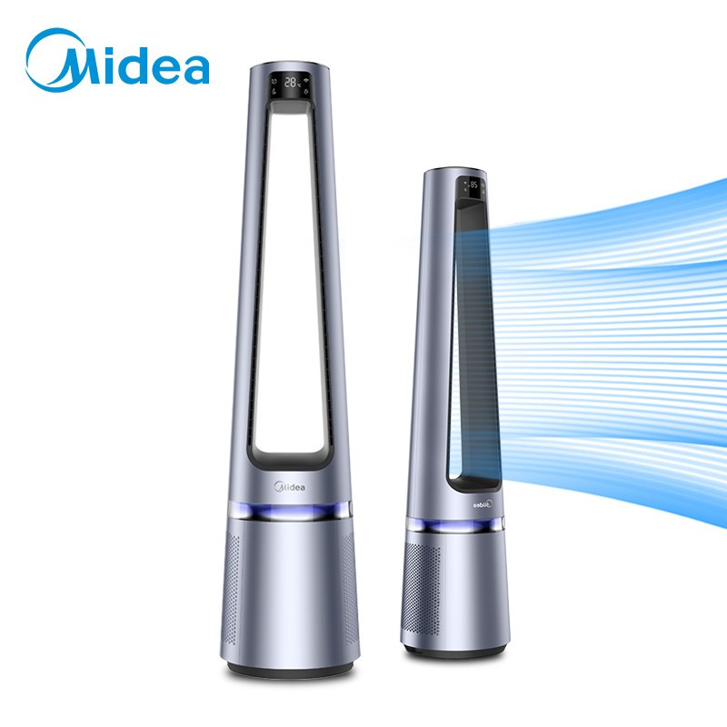 美的无叶风扇塔扇风扇电风扇落地风扇立式电风扇遥控塔式旗舰款大风力