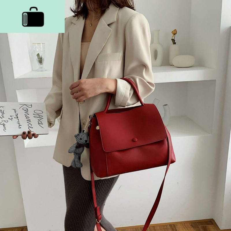 红色结婚包包网红2019新款新娘包大容量妈妈手拎手提单肩斜挎女包new