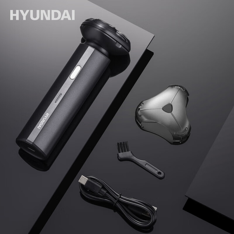 HYUNDAI三头磁吸刀头全身水洗剃须刀 YS810高清大图