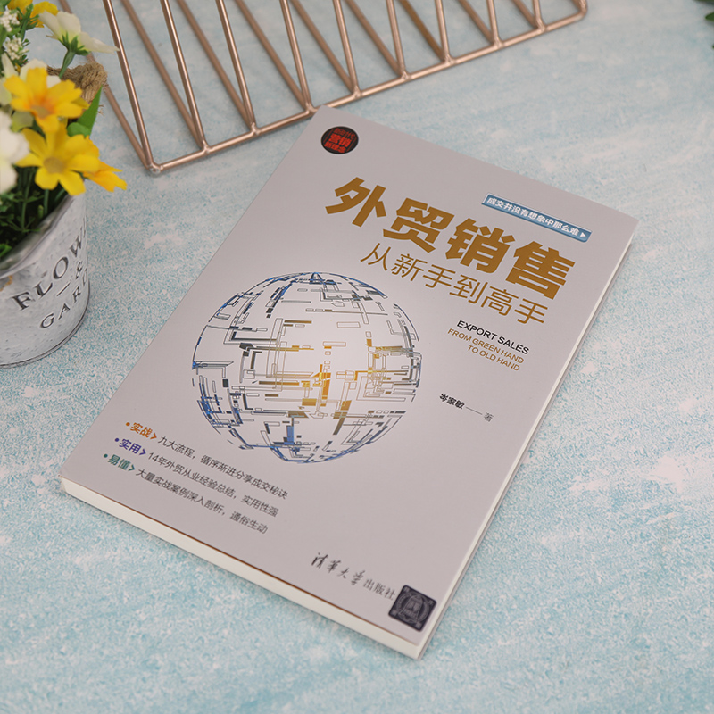 [正版]新书 外贸销售从新手到高手 岑家敏 对外贸易市场营销学高清大图