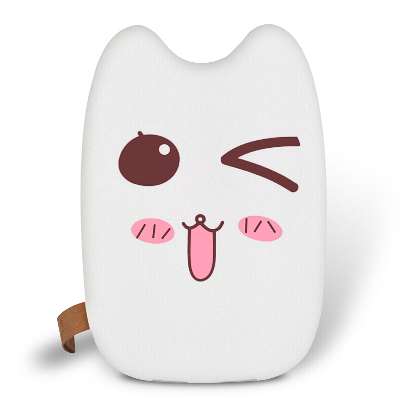 充电宝超薄小巧 可爱卡通龙猫表情迷你快充苹果三星小米等通用充电宝