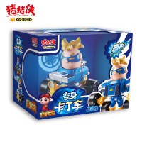 猪猪侠变身卡丁车超人强YS8653D 超星萌宠儿童动漫玩具