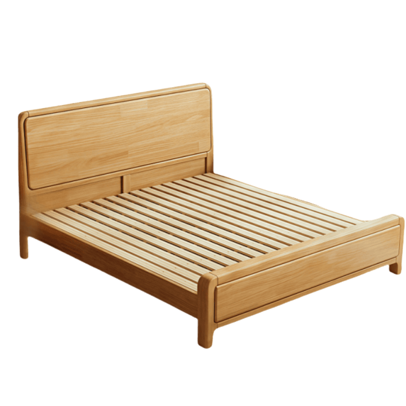 鑫木樽床+床垫150*200*108cm套高清大图