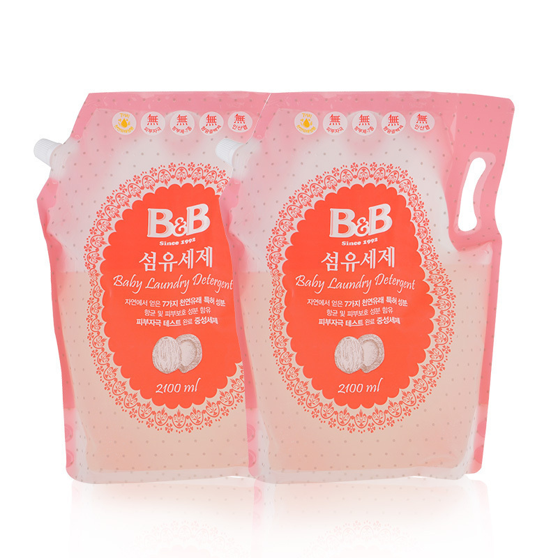 B&B 保宁 婴儿天然抗菌洗衣液补充装 2100ml