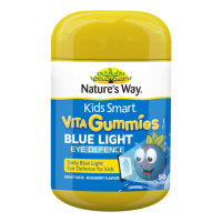 佳思敏(Nature’s Way)叶黄素蓝光护眼软糖50粒/瓶装 适合4岁以上宝宝香港保税随机发