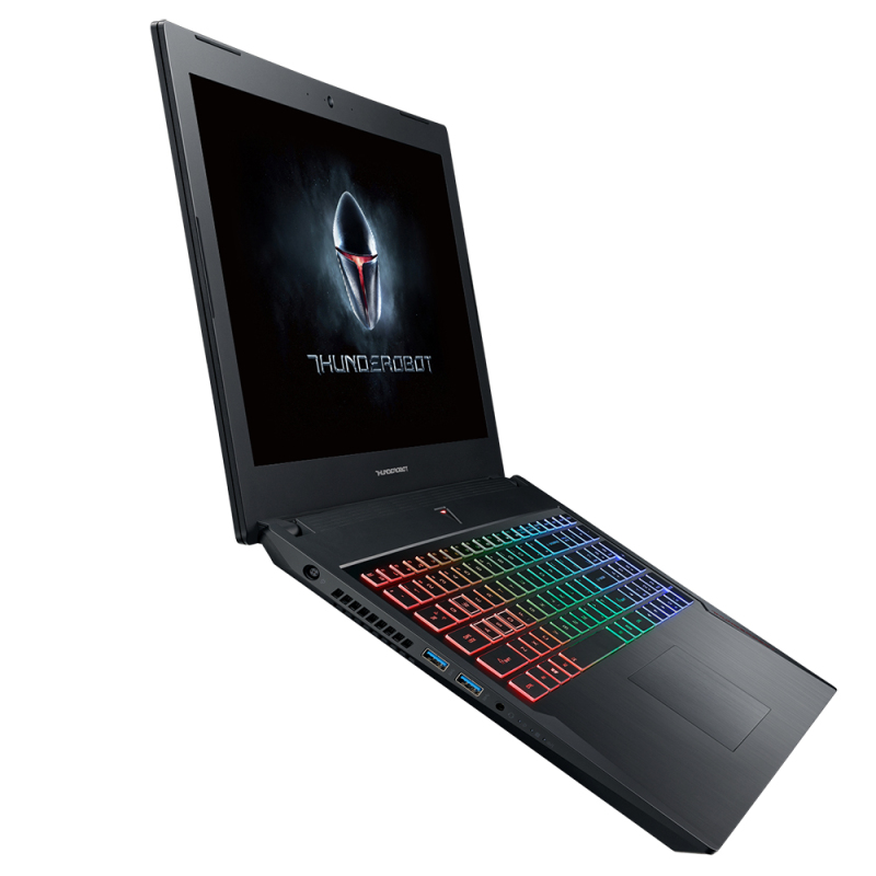雷神(THUNDEROBOT)G8000M 15.6英寸吃鸡游戏本笔记本电脑(I7-8750H 8GB 1TB+128GB GTX1050Ti 4G独显 RGB炫彩键盘)