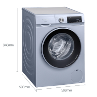 SIEMENS/西门子10公斤 变频全自动洗烘一体机 7kg智控烘干 智能除渍 XQG100-WN54A2X40W