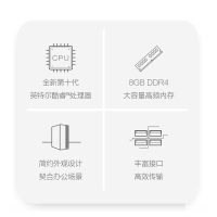 联想(Lenovo)天逸510Pro台式机高性能商用办公家用设计电脑整机 十代 i5-10400 16G 1T+256G固态 2G显卡 定制 单主机+23英寸显示器