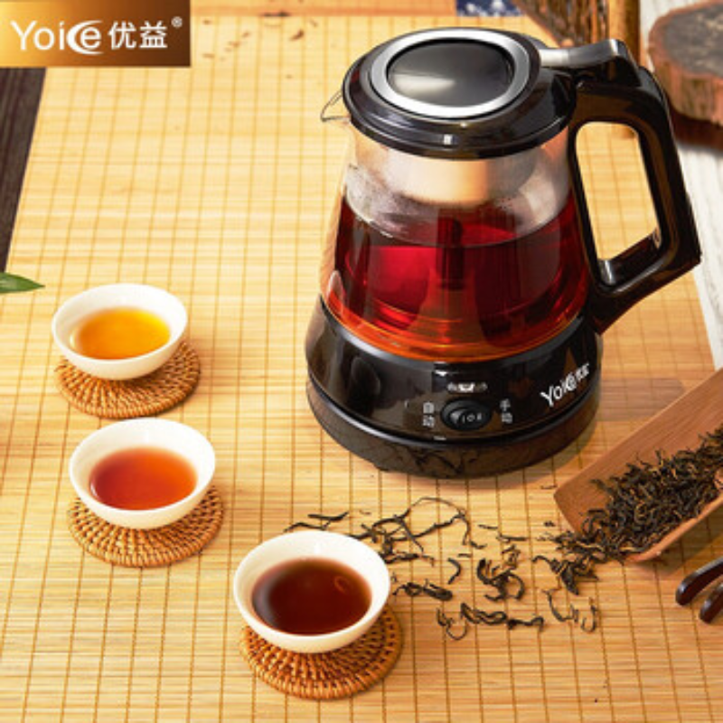 优益(Yoice)煮茶器养生壶萃取玻璃壶电水壶蒸汽全自动泡茶壶高清大图