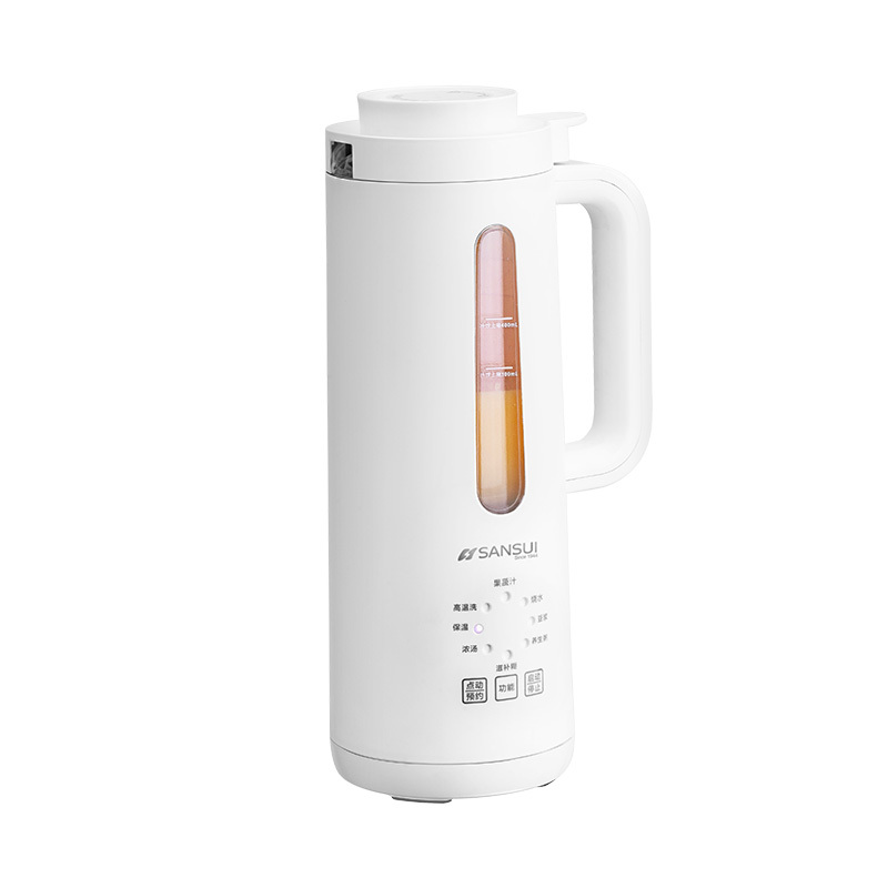 山水(SANSUI) 豆浆机迷你SDJ-50A 1-2人破壁机家用小型多功能榨汁机免洗免滤高温清洗 JBJ-101-00
