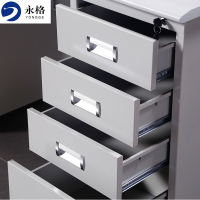 永格钢架办公桌工作台电脑桌财务桌职员桌写字台 140*70款式7