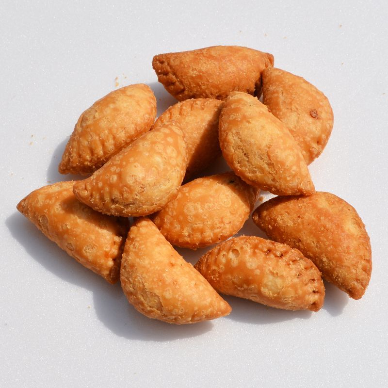 广东油炸酥饺子客家新年酥角仔儿时小吃花生油角酥茶点特产下酒菜