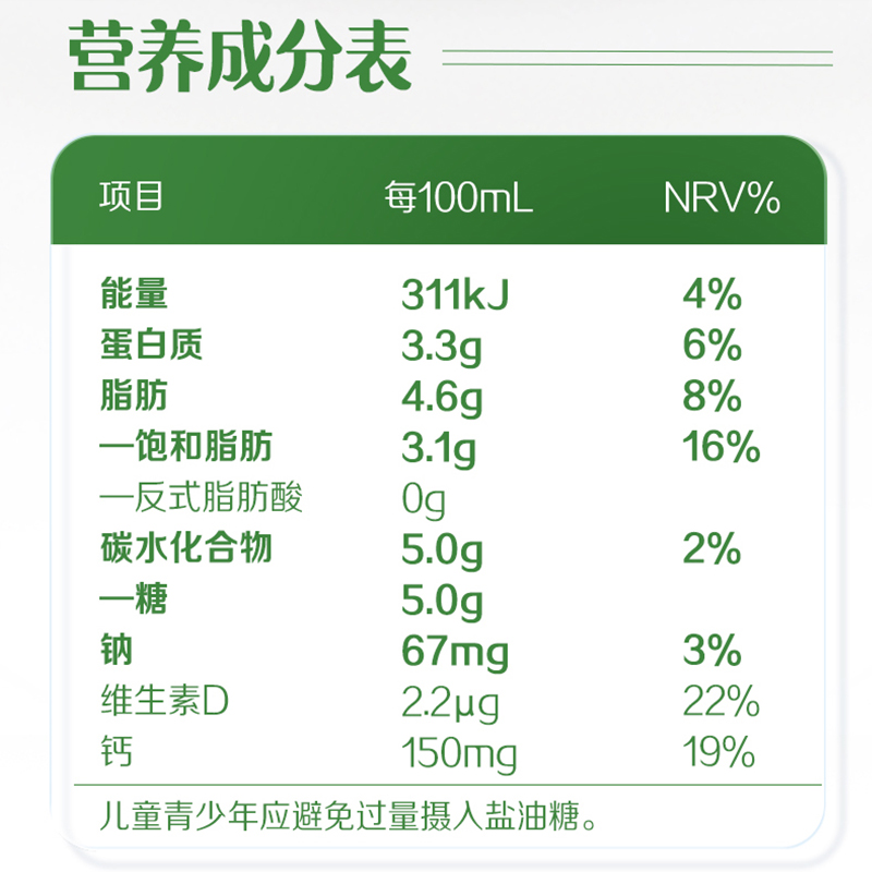 [9月生产]伊利臻浓牛奶高钙 250mL*16盒*2箱 +50%钙 咖啡伴侣 礼盒装高清大图