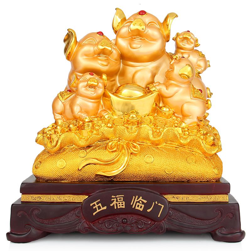 美帮汇金猪存钱储蓄罐大号摆件生肖猪元宝创意家居摆设开业礼品高清大图