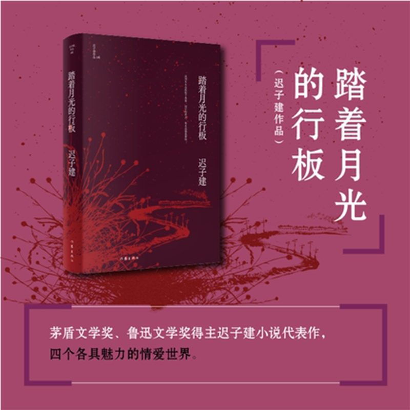 [正版]踏着月光的行板 茅盾文学鲁迅文学得主迟子建小说代表作 四个各具魅力的情爱 迟子建作品集 现当代文学小说 书店