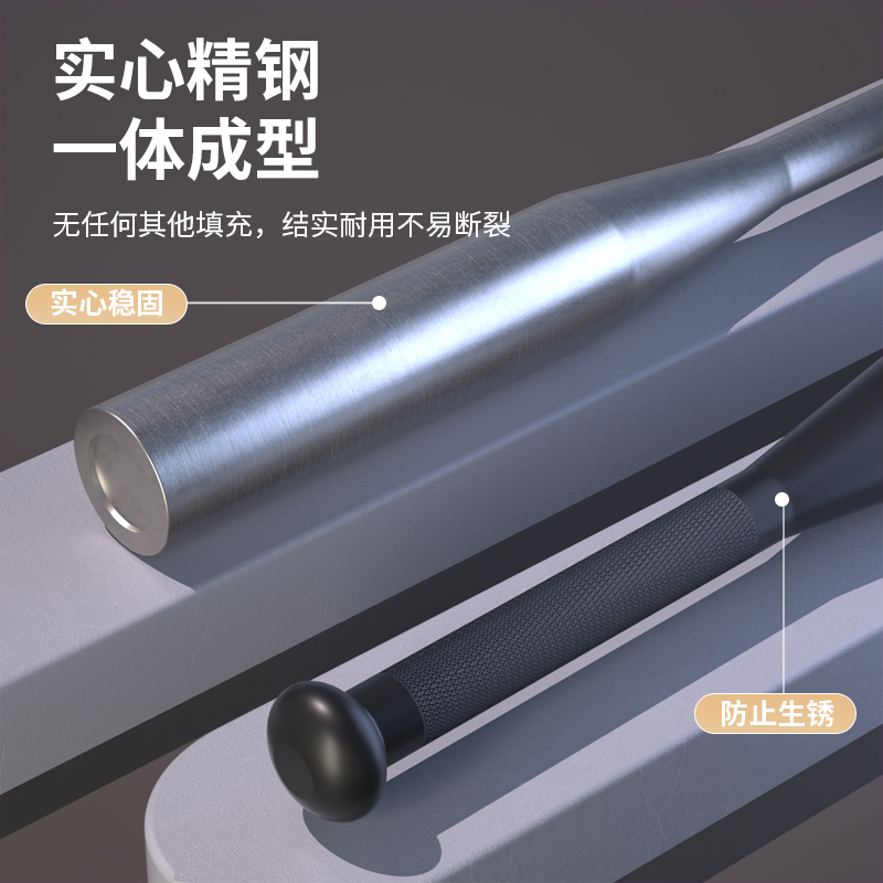 PROIRON普力艾 棒铃磨砂黑10磅高清大图