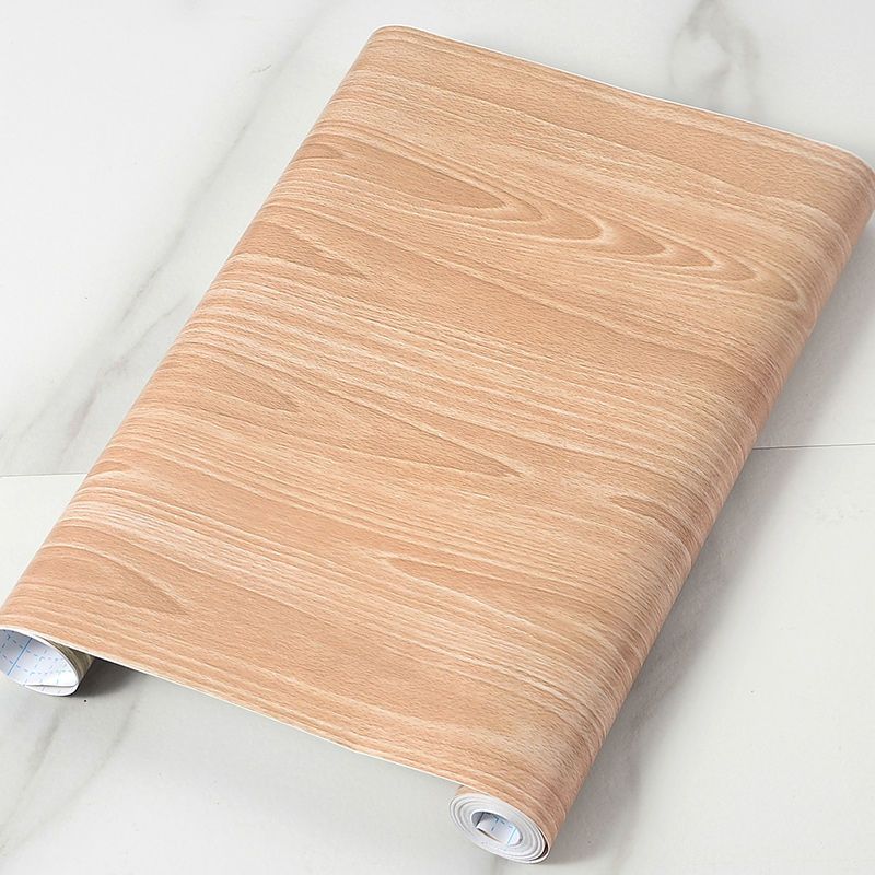 厘米木头门框门贴纸防水可擦洗家具桌子衣柜柜子翻新木纹自粘墙纸墙贴
