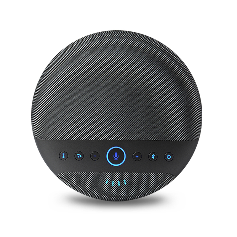 启诺 QN-500W 智能阵列 无线级联 全向麦克风 黑色(台) 黑色