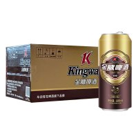 雪花金威纯酿啤酒9度500ml*24/箱
