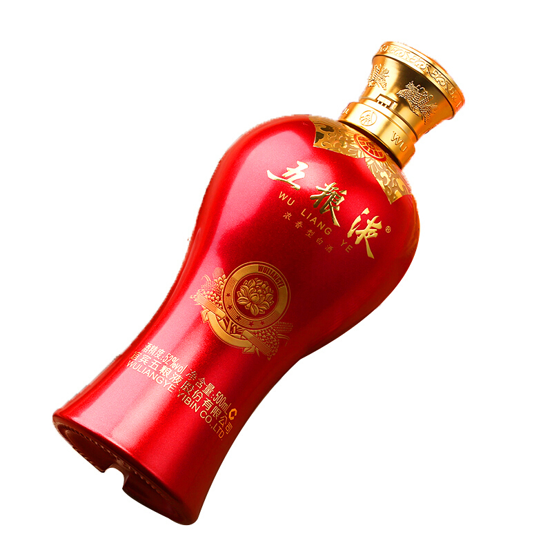 五粮液52度五粮液500ml红瓶白酒酒界网