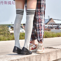 长筒袜女过膝日系韩国学院风运动长袜子高筒足球袜潮夏薄款英伦风