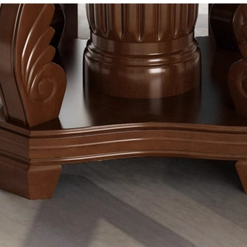 豫龙都 餐桌一桌六椅套高清大图