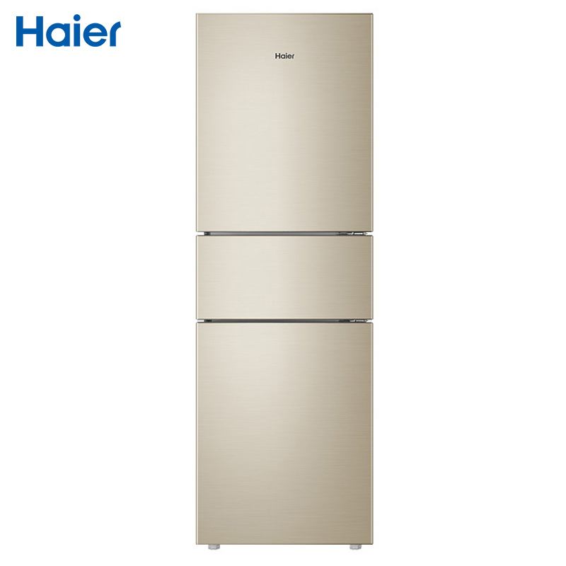 海尔(Haier)213升 三门冰箱 风冷无霜 007软冷冻 DEO净味精准控温 租房家用小冰箱 BCD-213WMPS高清大图