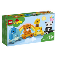 LEGO乐高 得宝系列 有趣的动物火车10955早教益智玩具拼插积木1岁半+幼童生日新年礼物